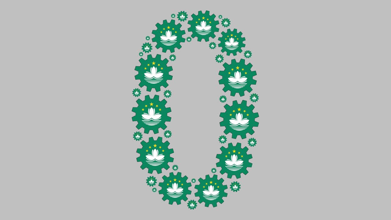 마카네스 숫자 0