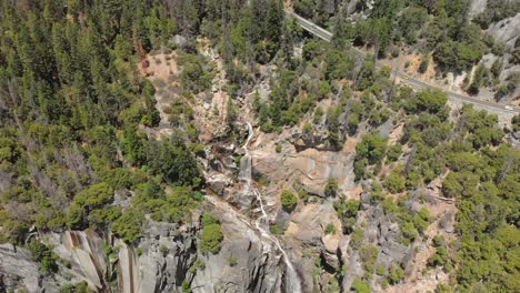 Vista-Aérea-Del-Parque-Nacional-De-Yosemite-En-California
