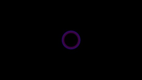 modelo de video 4k con efecto estroboscópico e hipnótico, en formato de video 16: 9.