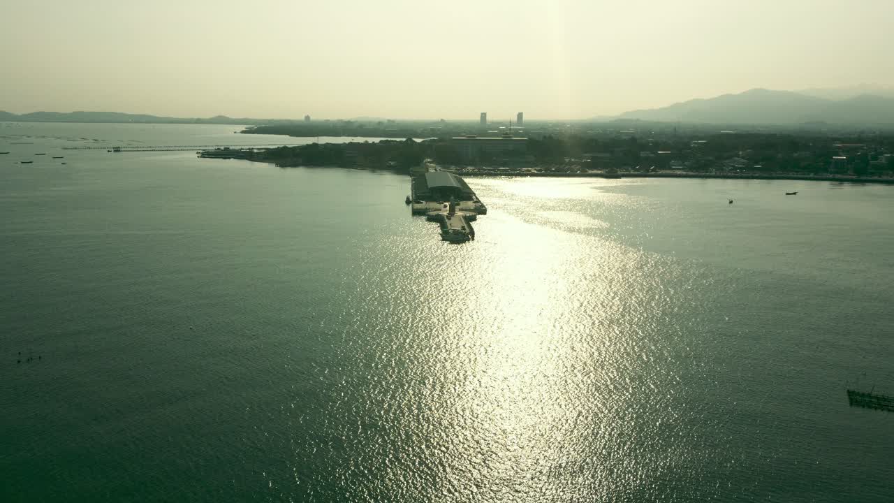 해안선 도시 여름 풍경 환경