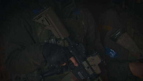 soldiers in the dark