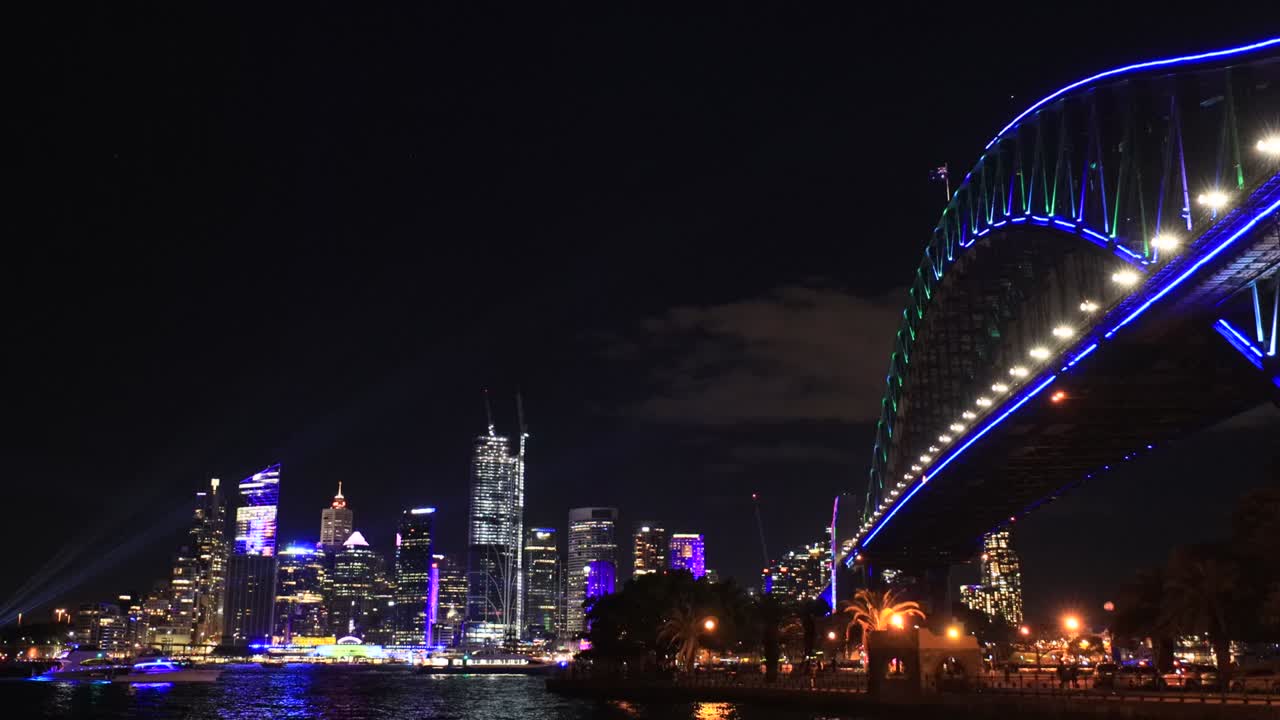 Sydney Vivid 22 Bridge Arch Tele