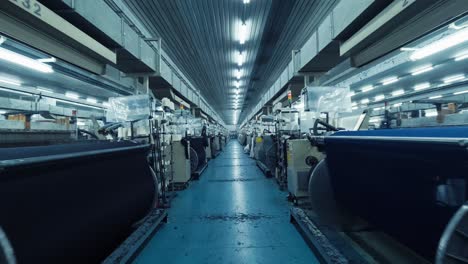 industrial textile factory interior