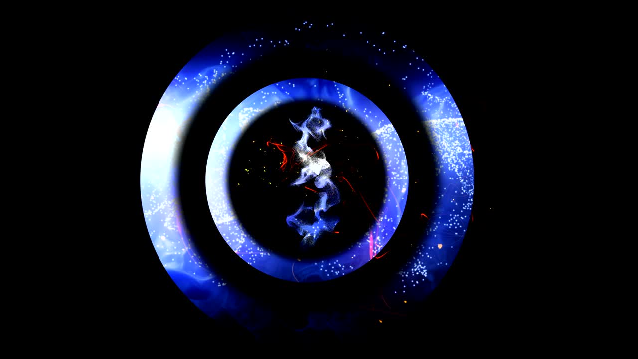 video generado digitalmente del temporizador de cuenta atrás