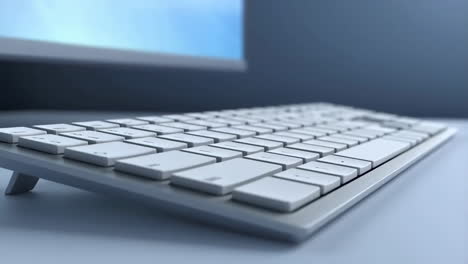 close-up of a computer keyboard