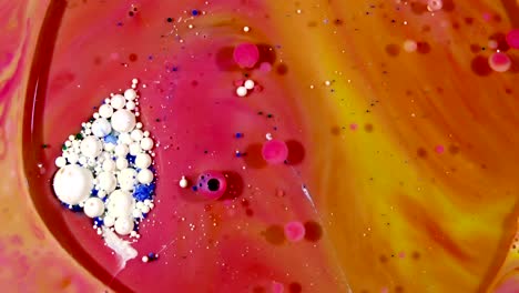 pintura de tinta de arte explotan difusión en la esfera