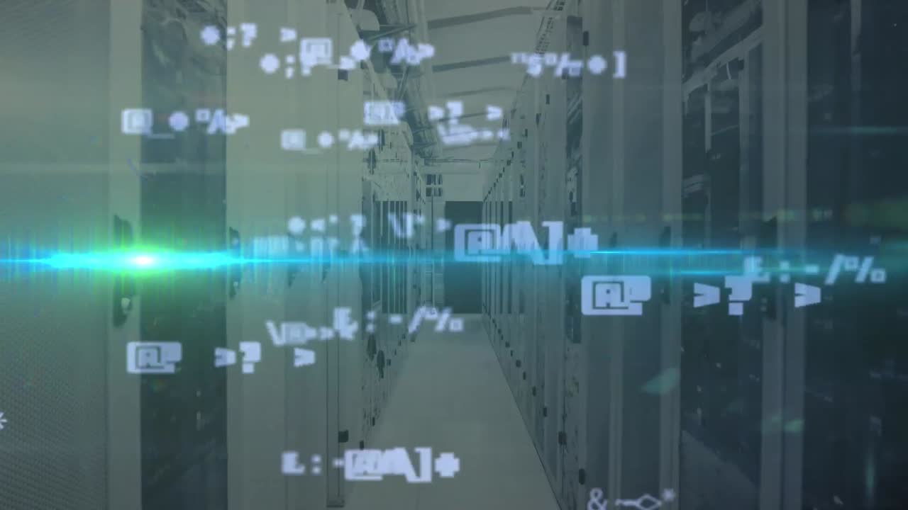 데이터 처리 및 아이콘의 애니메이션 서버  ⁇