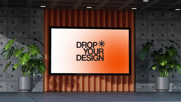 Billboard Screen Mockup