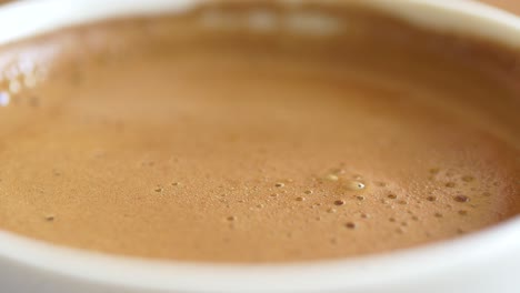 close-up of a cup of coffee