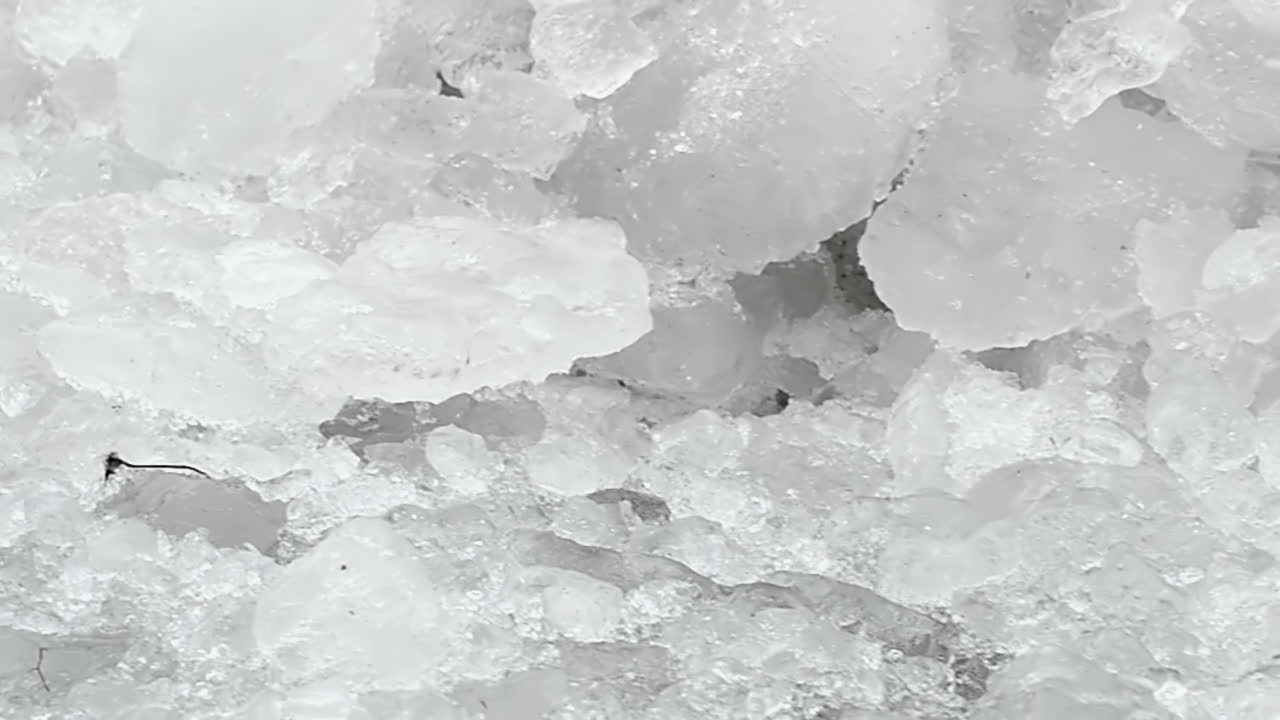 Il mare ghiacciato. Ghiaccio sul mare