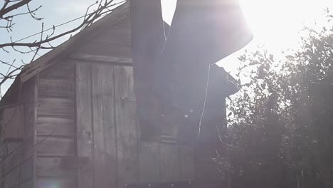 Denim-jeans-drying-in-the-sunshine