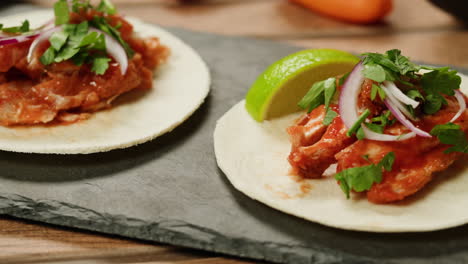 delicious chicken tacos