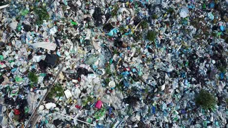 A Landfill Filled with Trash which is not Recycled Plastic Pollution Environmental Problem a Landfill Filled with Trash which is not Recycled
