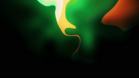 diseño fluido abstractamente colorido