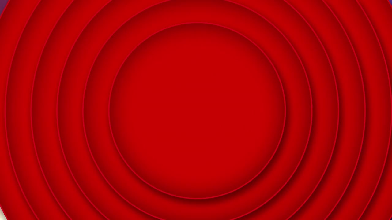 animación de círculos rojos sobre puntos de luz sobre fondo púrpura