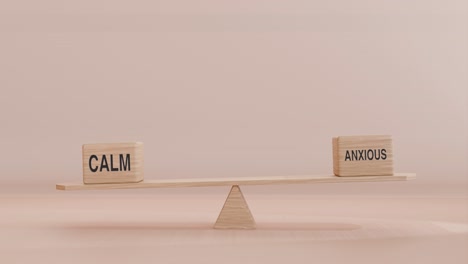tranquilo y ansioso balanceándose en el columpio