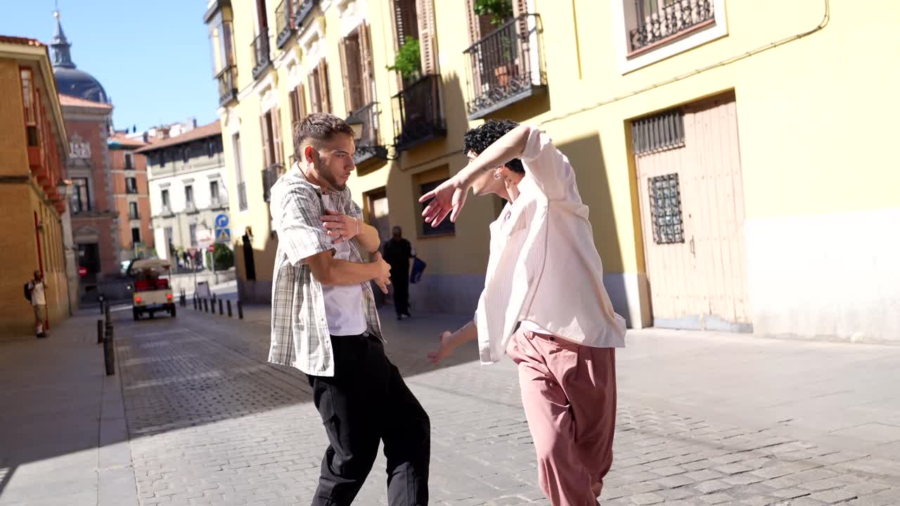 Street Dance Performance in an Urban Setting