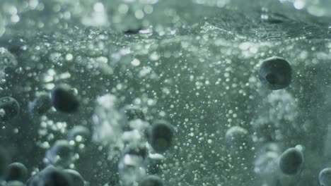 Blueberries-Falling-Into-Boiling-Water