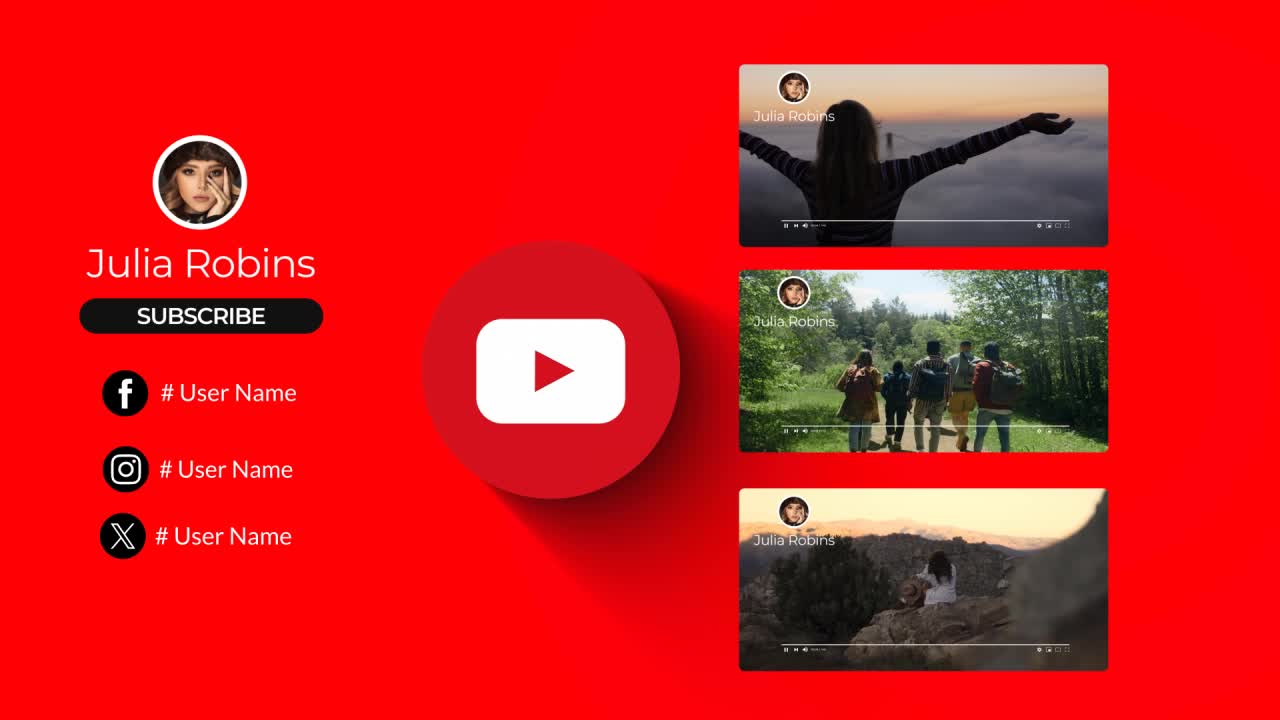 유튜브 채널 배너