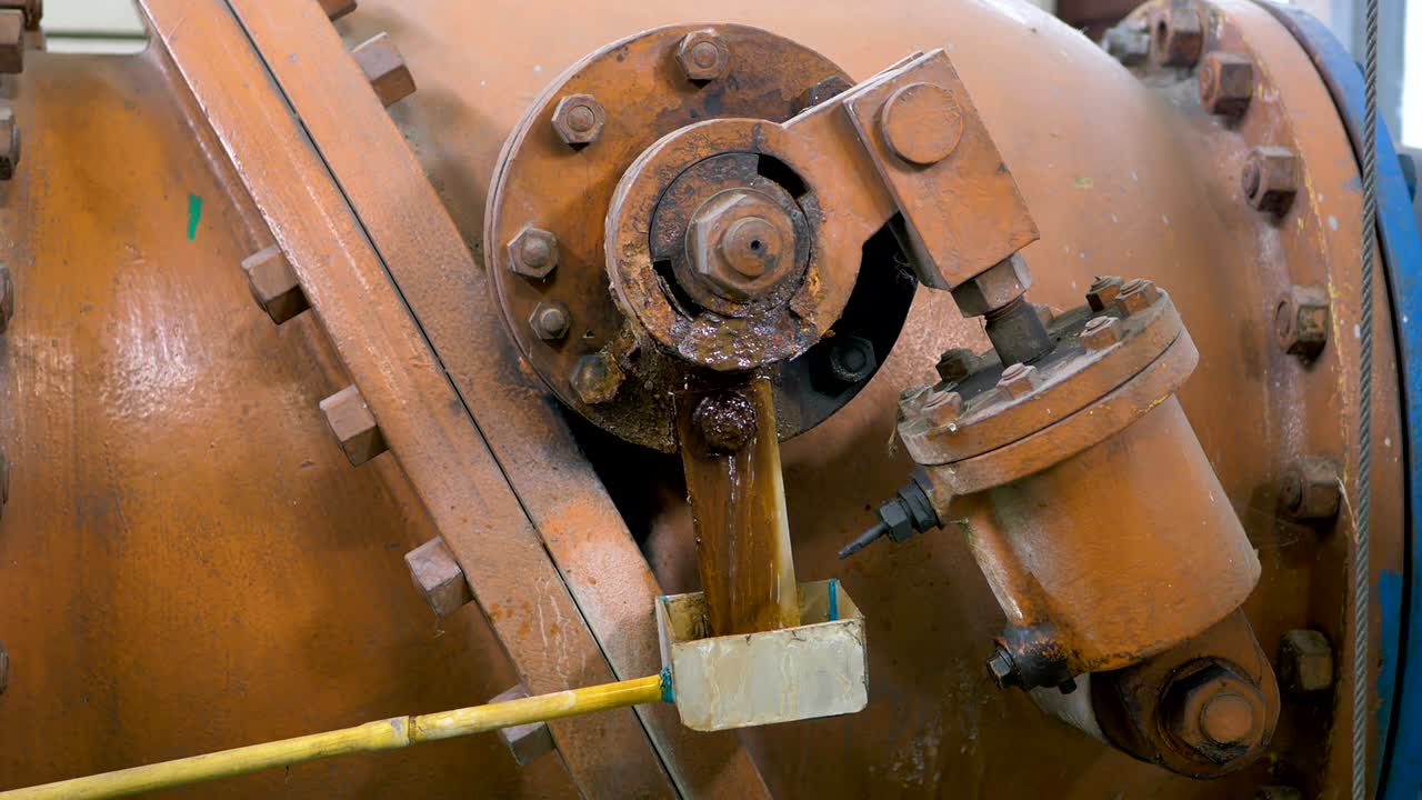 eje de accionamiento de acero de una bomba de agua