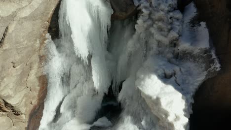 aerial views of boulder falls in boulder colorado