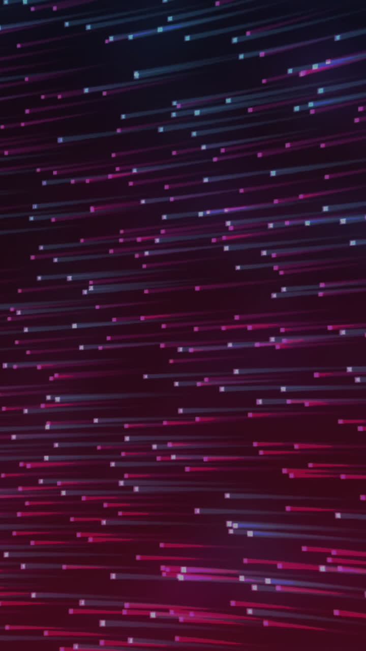 animación de iluminación sobre fondo negro con luces azules y rosadas