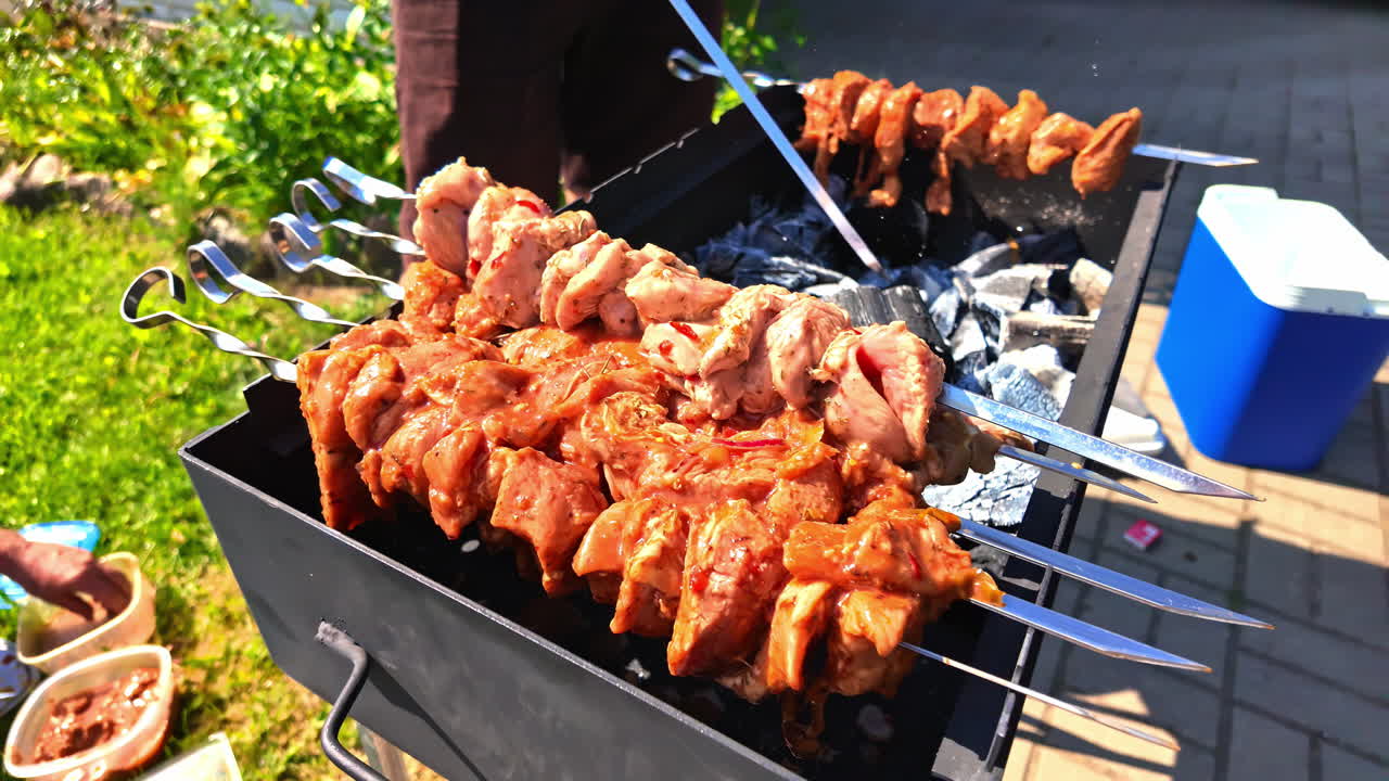 Delicious BBQ: Shish Kebabs on the Grill