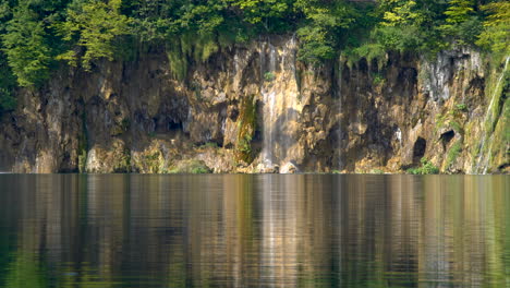 waterfall in plitvice lakes, croatia.