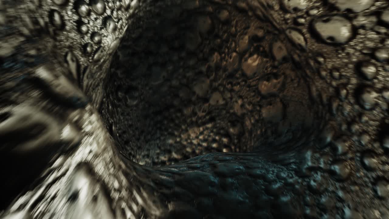 3D Tunnel, Retile Skin Texture, Seamless VJ Loop, Moddy, Spooky