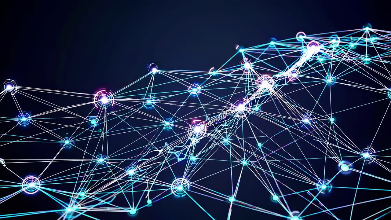 visualización de la red abstracta