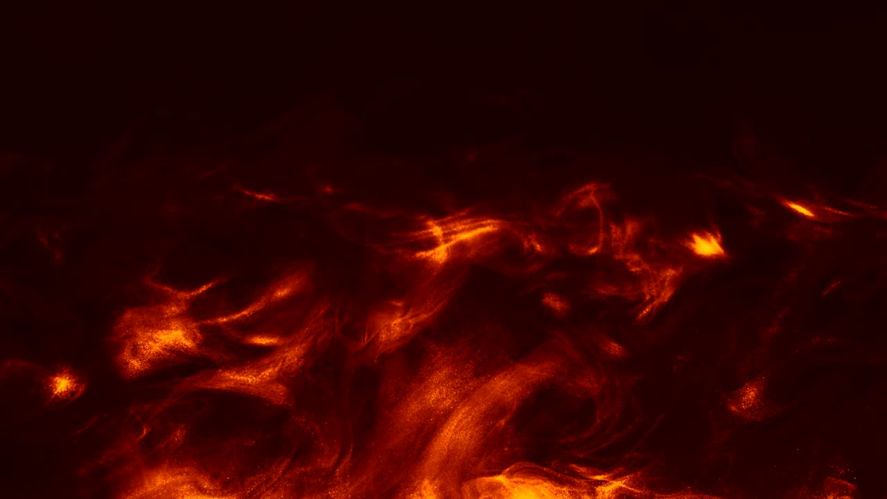 superposición de llama quemar vacío rojo naranja movimiento de fuego caliente