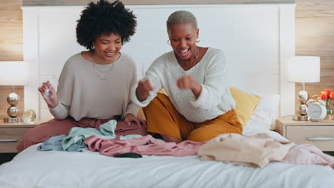 gen z women or friends in bedroom with sunglasses