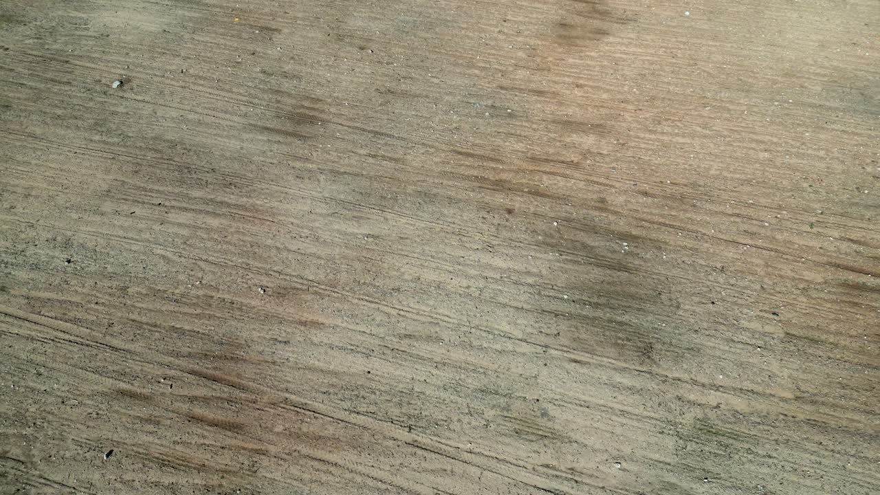 4k 비디오 - 겨울 동안 rehovot-israel의 남쪽 열린 들판의 공중 조류 보기