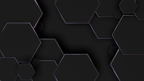 fondo hexagonal abstracto