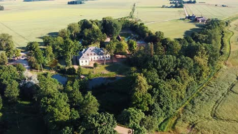 abgunste manor in zalenieku parish, jelgavas region, latvia, europe