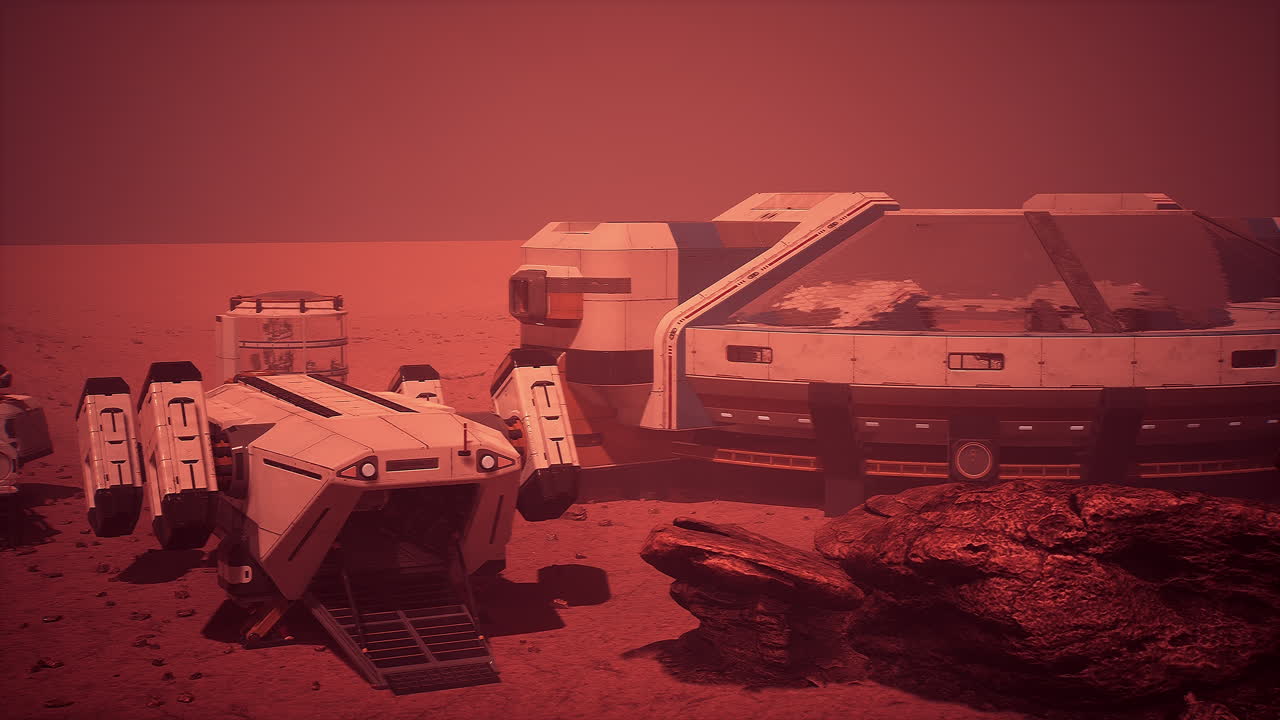 Mars Exploration Base and Rover