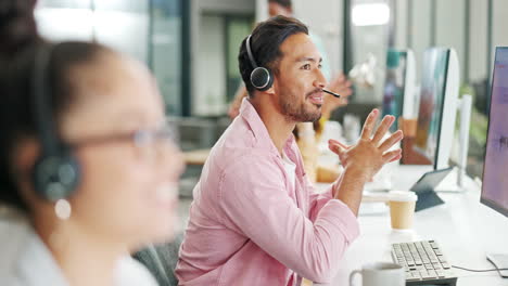 crm, customer service or consultant business man