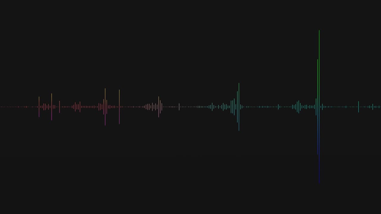 오디오 스트럼, 오디오 시각화, 사운드 웨이브 효과, 음악 시각화, 색의 오디오 이라이저, 추상적인 파동 모양 오디오 배경