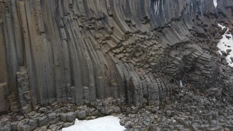 Islandia-Studlagil-Columnas-De-Basalto-Por-Drone