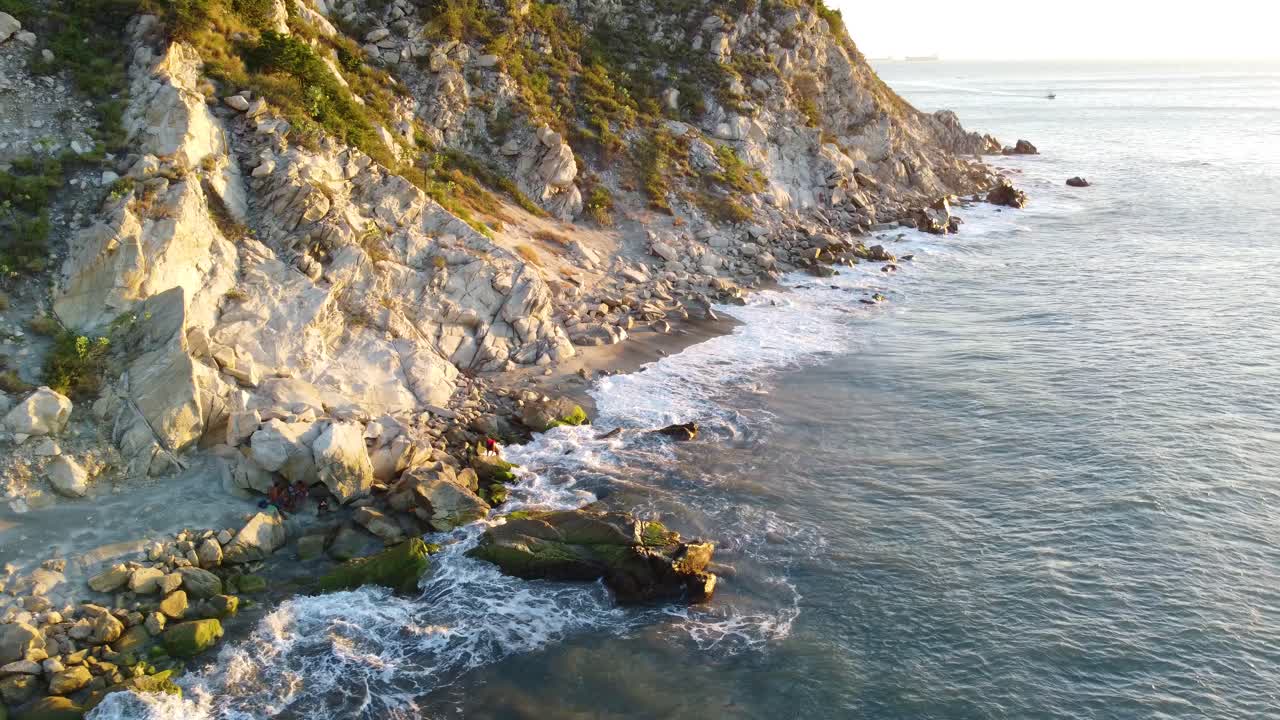 Bellissima costa naturale sul Mar dei Caraibi, Santa Marta, Magdalena, Colombia