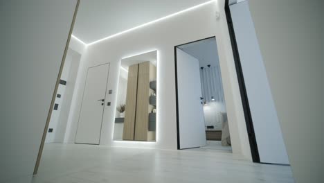 modern and stylish hallway design