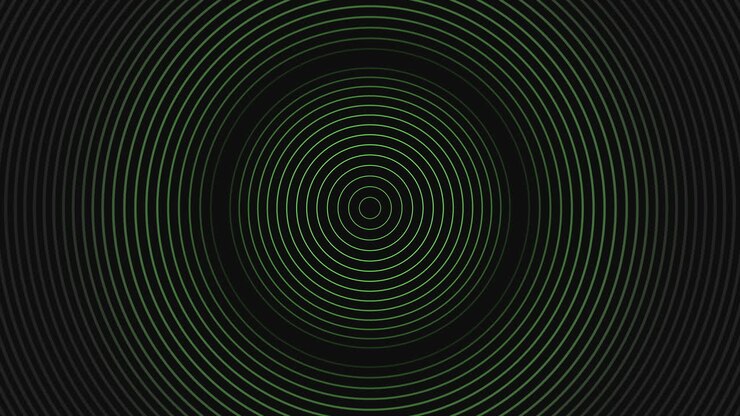 Spiral and vertigo retro circles and lines pattern
