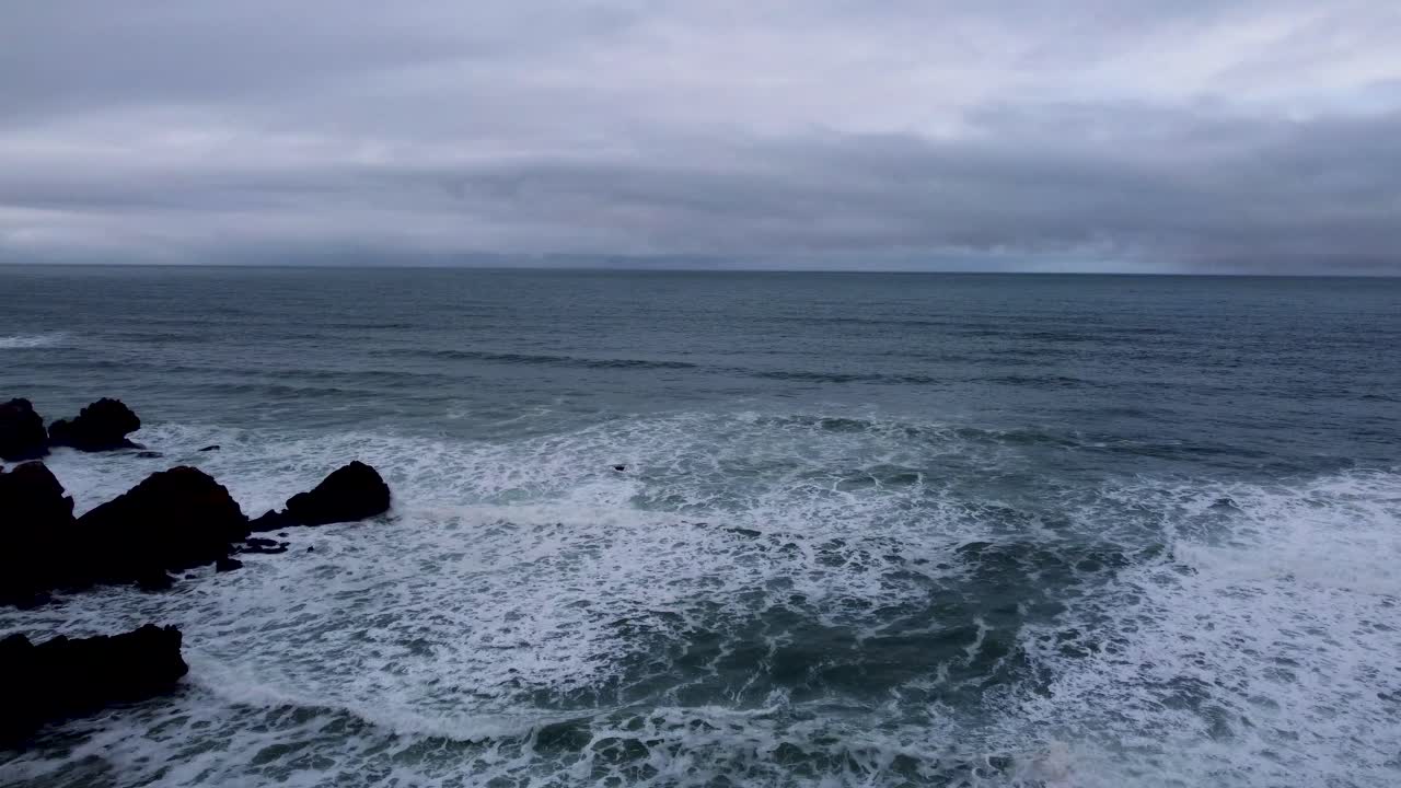 드론 아름다운 바다