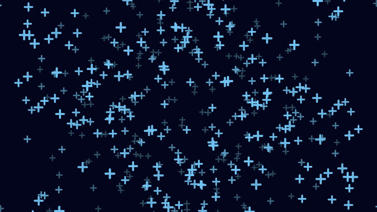 어두운 배경에 대칭적인 별 모양