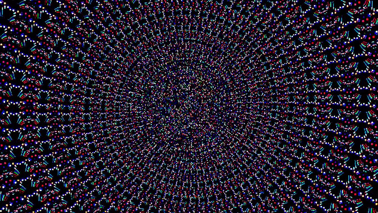 luz abstracta brillante que gobierna el color completo, caleidoscopio