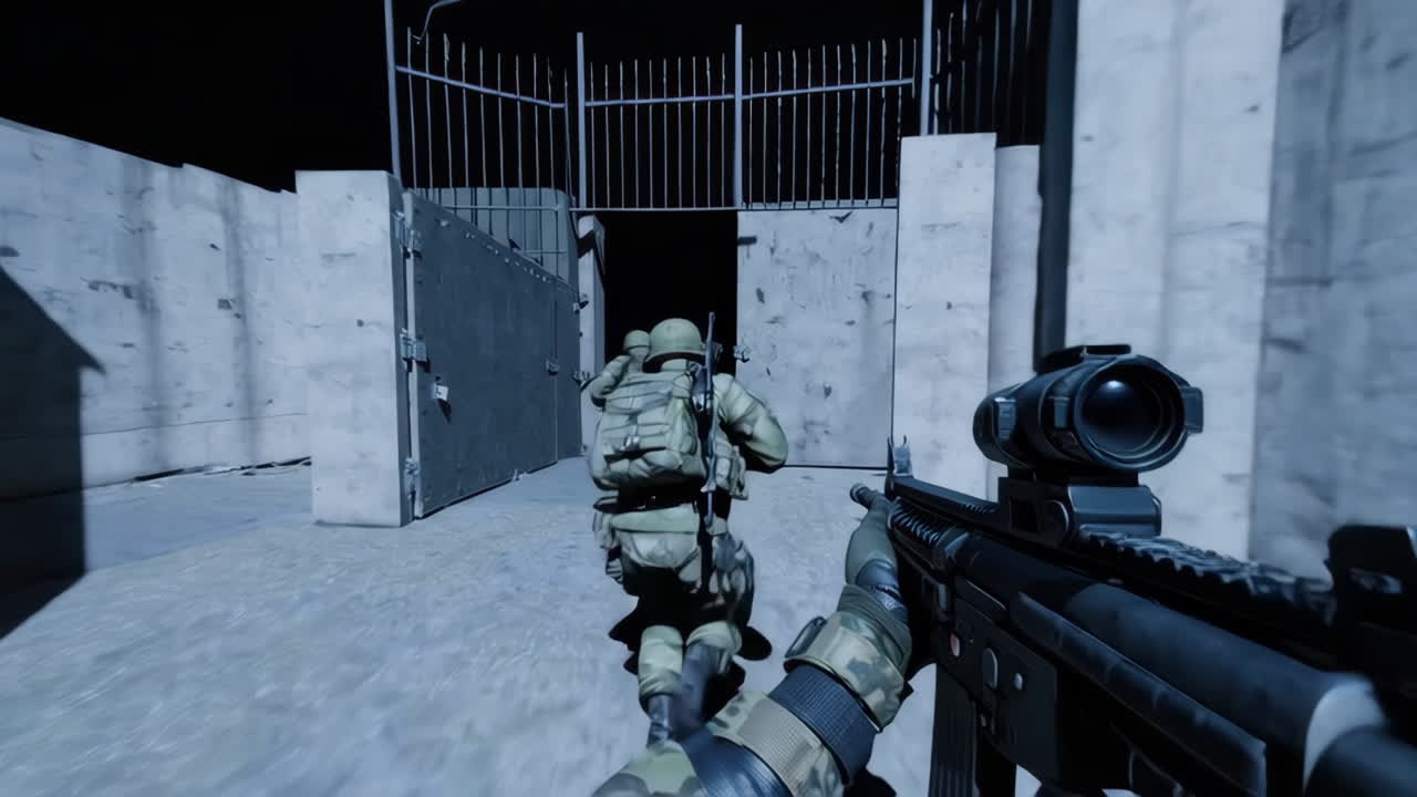 Military Operation at Night