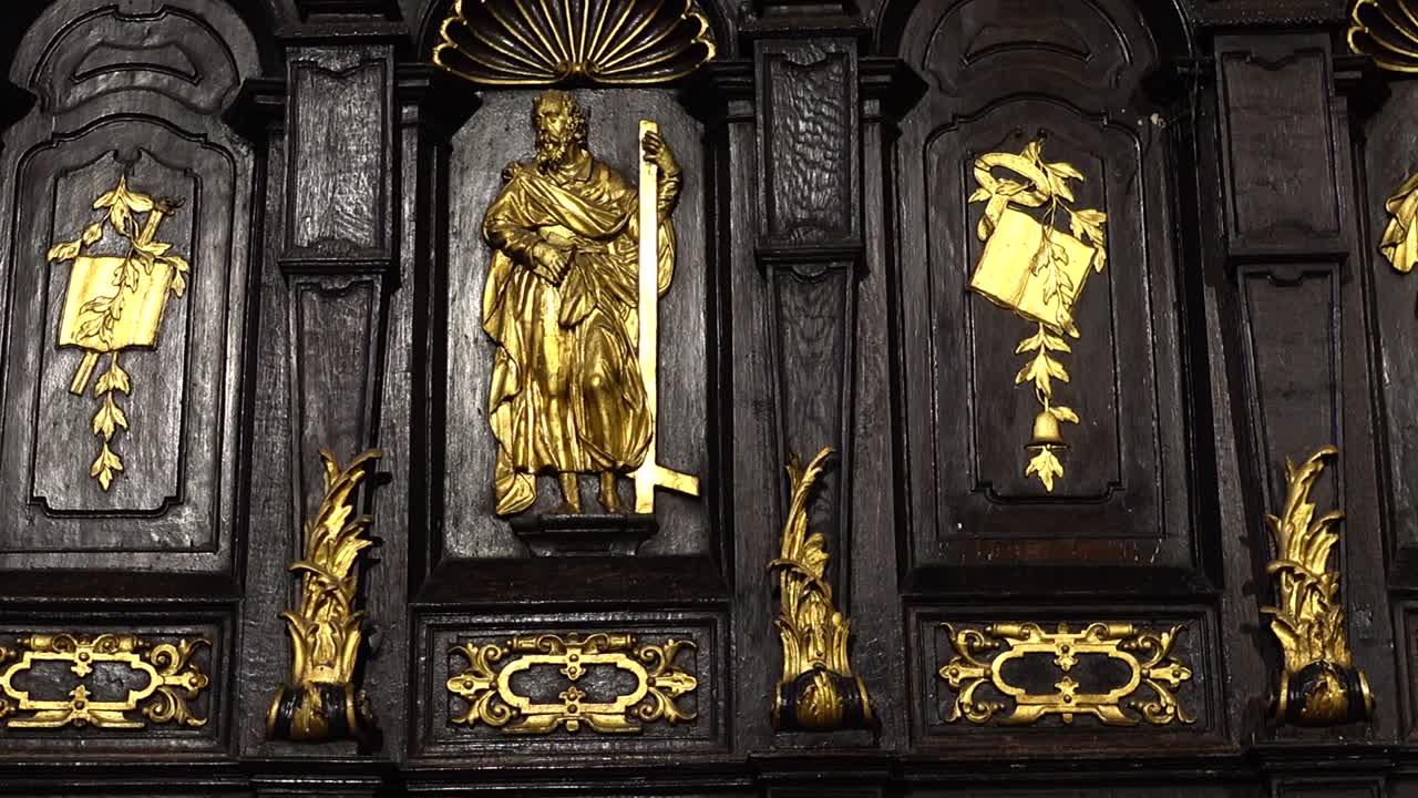 Aufnahme der katholischen Kathedrale. Lwiw, Ukraine