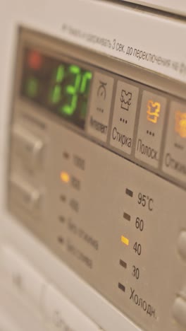 washing machine with color clothes