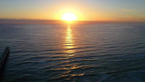 dramatic sunrise,gold coast australia, spectacular panorama