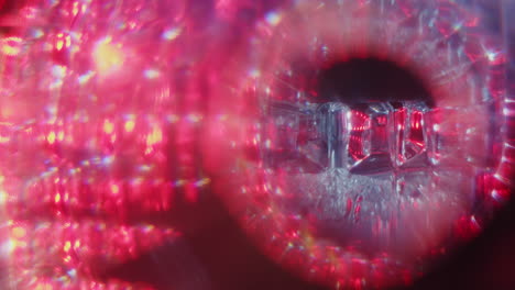 abstract colorful lens flare